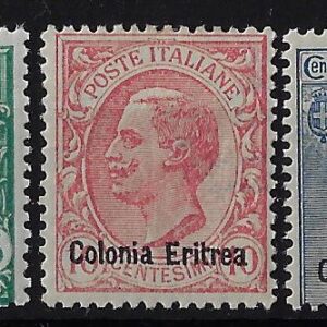 1908 Sovrastampati d'Italia 06-08