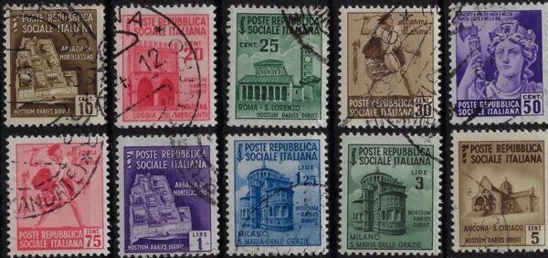 1944 Monumenti Distrutti II emissione