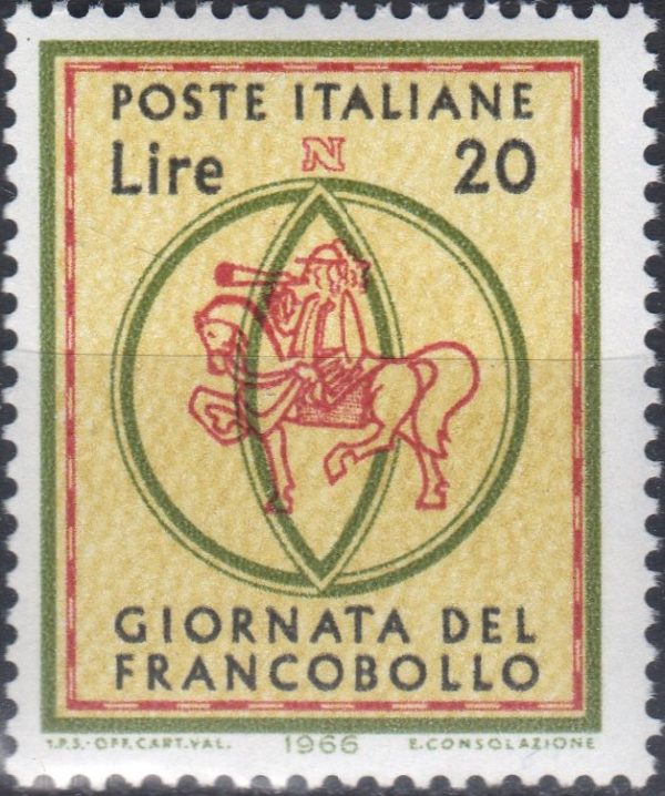 1966 Giornata del Francobollo - immagine 2
