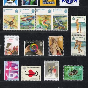 2024 Annata completa senza foglietti